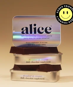 Alice mushrooms Party Trick gummies