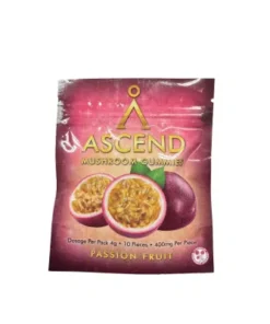 Ascend Passion Fruit Mushroom Gummies