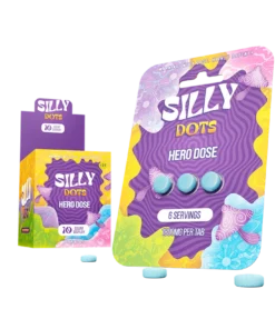 Party Pack Silly Dots Hero Dose 1800mg Tabs 3 Pack 10 Count Display
