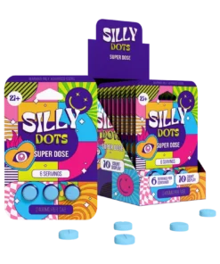 Party Pack Silly Dots Super Dose 2400mg Tabs 3 Pack 10 Count Display