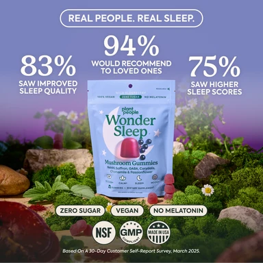 Plant People Wonder Sleep Mushroom Gummies