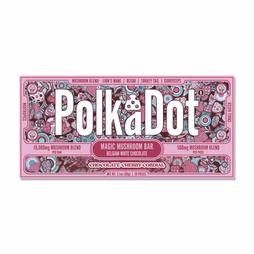 Polkadot Chocolate Cherry Cordial Chocolate Bar