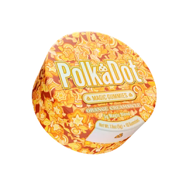 Polkadot Orange Creamsicle Gummies (Tin)