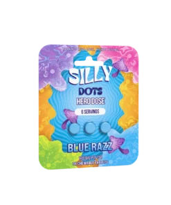 Silly Dots Hero Dose 1800mg Tabs 3 Tabs Blue Razz