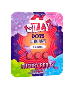 Silly Dots Mega Dose 1200mg Tabs 3 Tabs Cherry Berry
