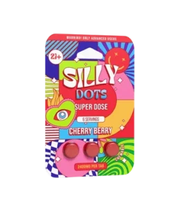 Silly Dots Super Dose 2400mg Tabs 3 Tabs Cherry Berry