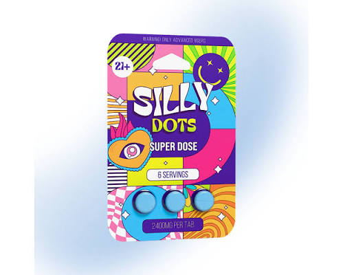 Silly Dots Super Dose 2400mg Tabs 3 Tabs
