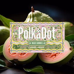 polkadot Guava Cream Gummies